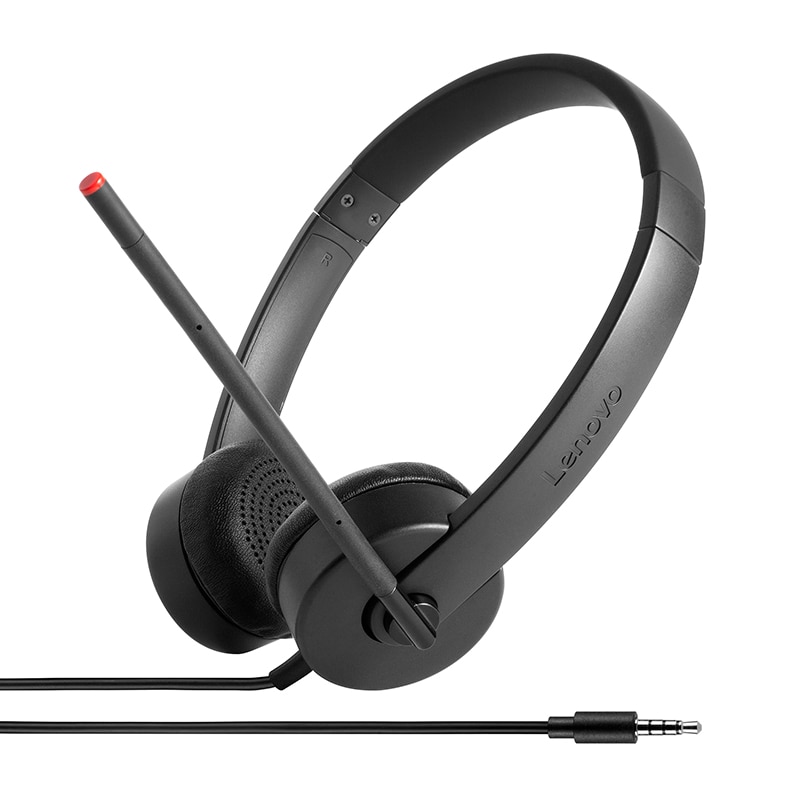 Навушники Lenovo Essential Stereo Analog Headset Black (4XD0K25030)